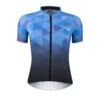 Maglia Ciclismo FORCE Donna GEM Blu -Giro Glam maglia ciclismo force donna gem blu
