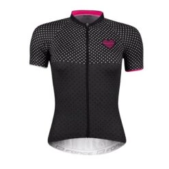 Maglia Ciclismo FORCE Donna POINTS LADY Nero