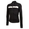 Maglia Ciclismo Invernale SANTINI Maniche Lunghe ADAPT WOOL Nero -Giro Glam maglia ciclismo invernale santini maniche lunghe adapt wool nero