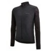 Maglia Ciclismo Invernale SANTINI Maniche Lunghe COLORE PURO Nero -Giro Glam maglia ciclismo invernale santini maniche lunghe colore puro nero