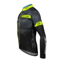 Maglia Ciclismo Maniche Lunghe FORCE BEST Nero Fluo -Giro Glam maglia ciclismo maniche lunghe force best nero fluo 2