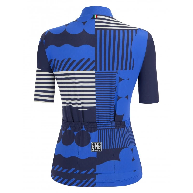 Maglia Ciclismo SANTINI GIADA OPTIC Donna BL 3 Maglia Ciclismo SANTINI GIADA OPTIC Donna BL