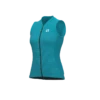 Maglia Ciclismo Senza Maniche Donna ALE' SOLID LEVEL Turchese -Giro Glam maglia ciclismo senza maniche donna ale solid level turchese
