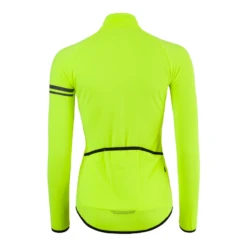 Prima pagina -Giro Glam maglia donna agu thermo essential invernale gialla fluo 1