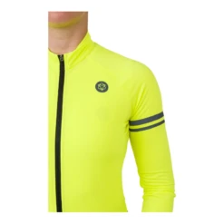Maglia Donna AGU THERMO ESSENTIAL Invernale Gialla Fluo -Giro Glam maglia donna agu thermo essential invernale gialla fluo 4