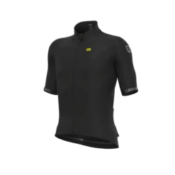 Maglia Invernale Ciclismo ALE' Manica Corta KLIMATIK K-TOUR Nero 2022