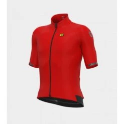 Maglia Invernale Ciclismo ALE' Manica Corta KLIMATIK K-TOUR Rosso 2022