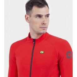 Maglia Invernale Ciclismo ALE' Manica Corta KLIMATIK K-TOUR Rosso 2022 -Giro Glam maglia invernale ciclismo ale manica corta klimatik k tour rosso 2022 4