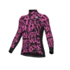 Maglia Invernale Ciclismo Donna ALE' SOLID RIDE Rosa Fluo 2023 -Giro Glam maglia invernale ciclismo donna ale solid ride rosa fluo