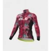 Maglia Invernale Donna ALE' PR-R AMAZZONIA Nero-fragola 2022 -Giro Glam maglia invernale donna ale pr r amazzonia nero fragola 2022
