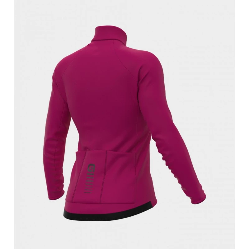 Maglia Invernale Donna ALE' R-EV1 WARM RACE Fragola 2022 4 Maglia Invernale Donna ALE' R-EV1 WARM RACE Fragola 2022 - immagine 2