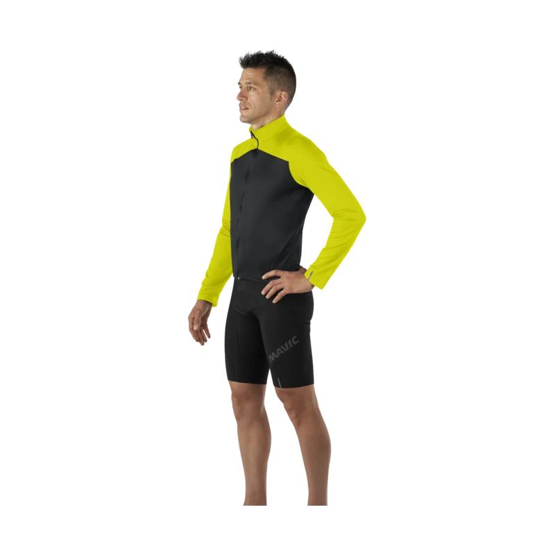 Maglia Maniche Lunghe Invernale MAVIC Cosmic Thermo Giallo Uomo 5 Maglia Maniche Lunghe Invernale MAVIC Cosmic Thermo Giallo Uomo - immagine 3