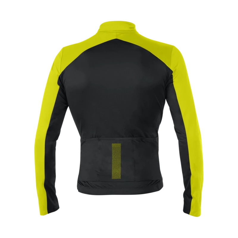 Maglia Maniche Lunghe Invernale MAVIC Cosmic Thermo Giallo Uomo 6 Maglia Maniche Lunghe Invernale MAVIC Cosmic Thermo Giallo Uomo - immagine 4