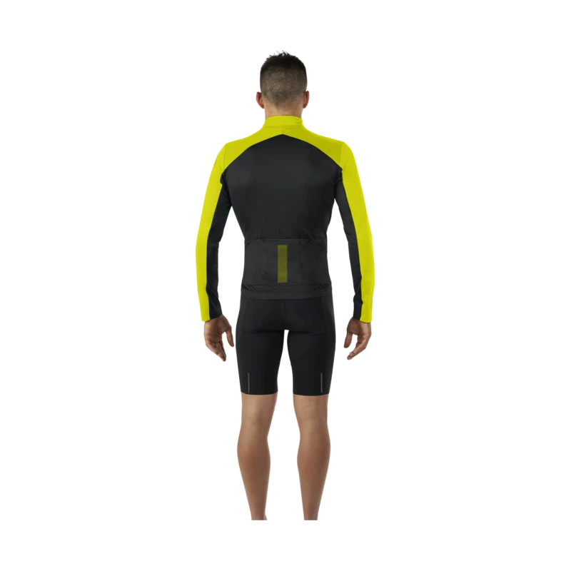 Maglia Maniche Lunghe Invernale MAVIC Cosmic Thermo Giallo Uomo 7 Maglia Maniche Lunghe Invernale MAVIC Cosmic Thermo Giallo Uomo - immagine 5