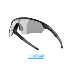 Occhiali Per Bici Ciclismo FORCE ENIGMA Nero Grigio Photocromatici