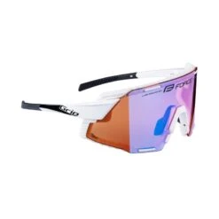 Occhiali Per Bici Ciclismo FORCE GRIP Bianco Lente AUREA PINK -Giro Glam occhiali per bici ciclismo force grip bianco lente aurea pink 2