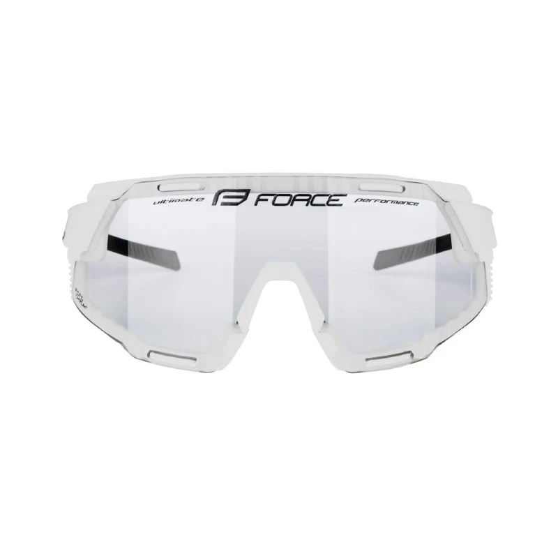 Occhiali Per Bici Ciclismo FORCE GRIP Bianco Photocromatici 7 Occhiali Per Bici Ciclismo FORCE GRIP Bianco Photocromatici - immagine 5