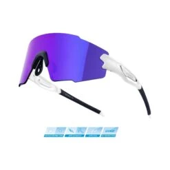 Occhiali Per Bici Ciclismo FORCE MANTRA Bianco Viola -Giro Glam occhiali per bici ciclismo force mantra bianco viola 8