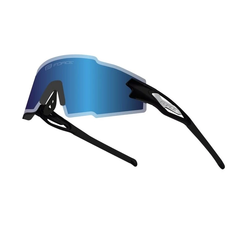 Occhiali Per Bici Ciclismo FORCE MANTRA Nero Blu Polarized 3 Occhiali Per Bici Ciclismo FORCE MANTRA Nero Blu Polarized