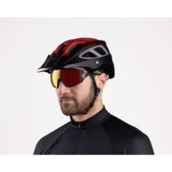 Occhiali Per Bici Ciclismo FORCE OMBRO PLUS Nero Rosso -Giro Glam occhiali per bici ciclismo force ombro plus nero rosso 4