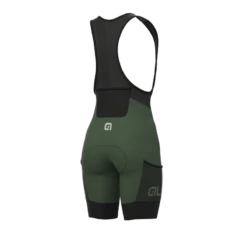 Pantaloncini Ciclismo Donna ALE' OFF ROAD - GRAVEL STONES CARGO Verde -Giro Glam pantaloncini ciclismo donna ale off road gravel stones cargo verde 1