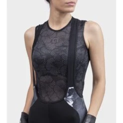 Pantaloncini Ciclismo Donna ALE' PR-R AMAZZONIA Nero -Giro Glam pantaloncini ciclismo donna ale pr r amazzonia nero 5