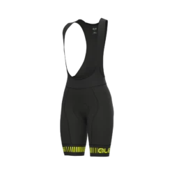 Pantaloncini Ciclismo Donna ALE' PR-R STRADA Giallo Fluo