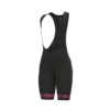 Pantaloncini Ciclismo Donna ALE' PR-R STRADA Nero-rosa Fluo -Giro Glam pantaloncini ciclismo donna ale pr r strada nero rosa fluo