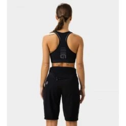 Pantaloncini Ciclismo Donna Senza Bretelle ALE' OFF ROAD - GRAVEL SIERRA Nero -Giro Glam pantaloncini ciclismo donna senza bretelle ale off road gravel sierra nero 2