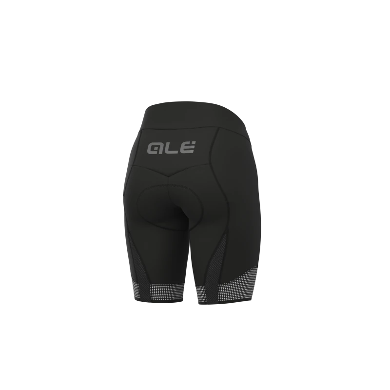 Pantaloncini Ciclismo Donna Senza Bretelle ALE' PR-S MASTER 2.0 Nero-bianco 4 Pantaloncini Ciclismo Donna Senza Bretelle ALE' PR-S MASTER 2.0 Nero-bianco - immagine 2