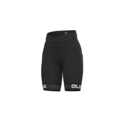 Pantaloncini Ciclismo Donna Senza Bretelle ALE' SOLID TRAGUARDO Nero-bianco -Giro Glam pantaloncini ciclismo donna senza bretelle ale solid traguardo nero bianco 1
