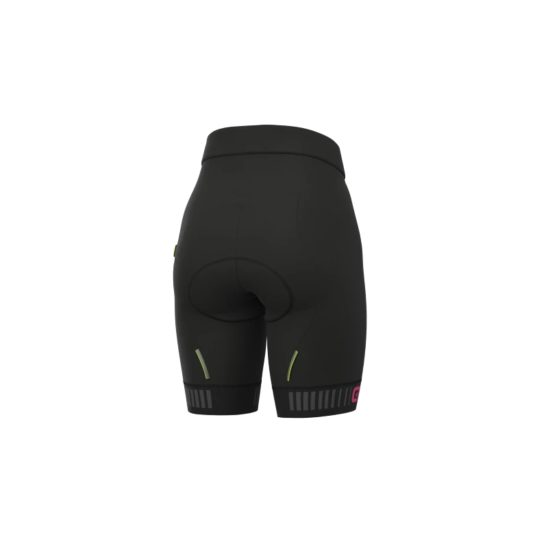 Pantaloncini Ciclismo Donna Senza Bretelle ALE' SOLID TRAGUARDO Nero-rosa Fluo 3 Pantaloncini Ciclismo Donna Senza Bretelle ALE' SOLID TRAGUARDO Nero-rosa Fluo