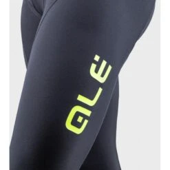 Pantalone Invernale Ciclismo ALE' 3/4 SOLID WINTER Nero-giallo Fluo 2022 -Giro Glam pantalone invernale ciclismo ale 3 4 solid winter nero giallo fluo 2022 2