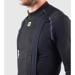 Pantalone Invernale Ciclismo ALE' 3/4 SOLID WINTER Nero-giallo Fluo 2022 -Giro Glam pantalone invernale ciclismo ale 3 4 solid winter nero giallo fluo 2022 3