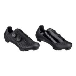 Scarpe Per MTB Gravel FORCE REVOLT Carbon Black