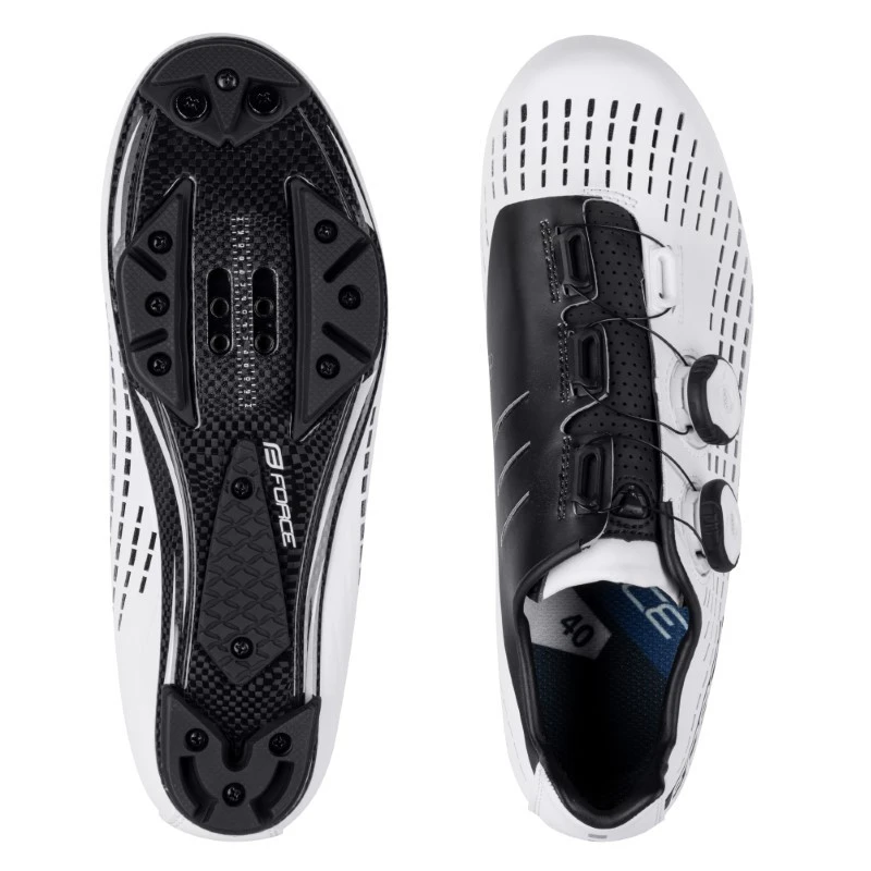Scarpe Per MTB Gravel FORCE REVOLT Carbon White 4 Scarpe Per MTB Gravel FORCE REVOLT Carbon White - immagine 2