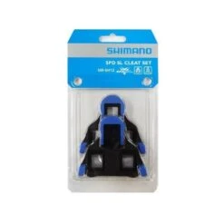 Tacchette Per Pedali Bici SHIMANO SPD SL SM SH-12 Blu Semi Mobile