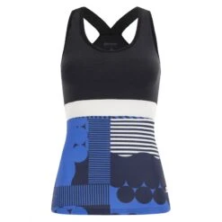 Top SANTINI SCIA OPTIC TANK TOP Donna BL -Giro Glam top santini scia optic tank top donna bl 2
